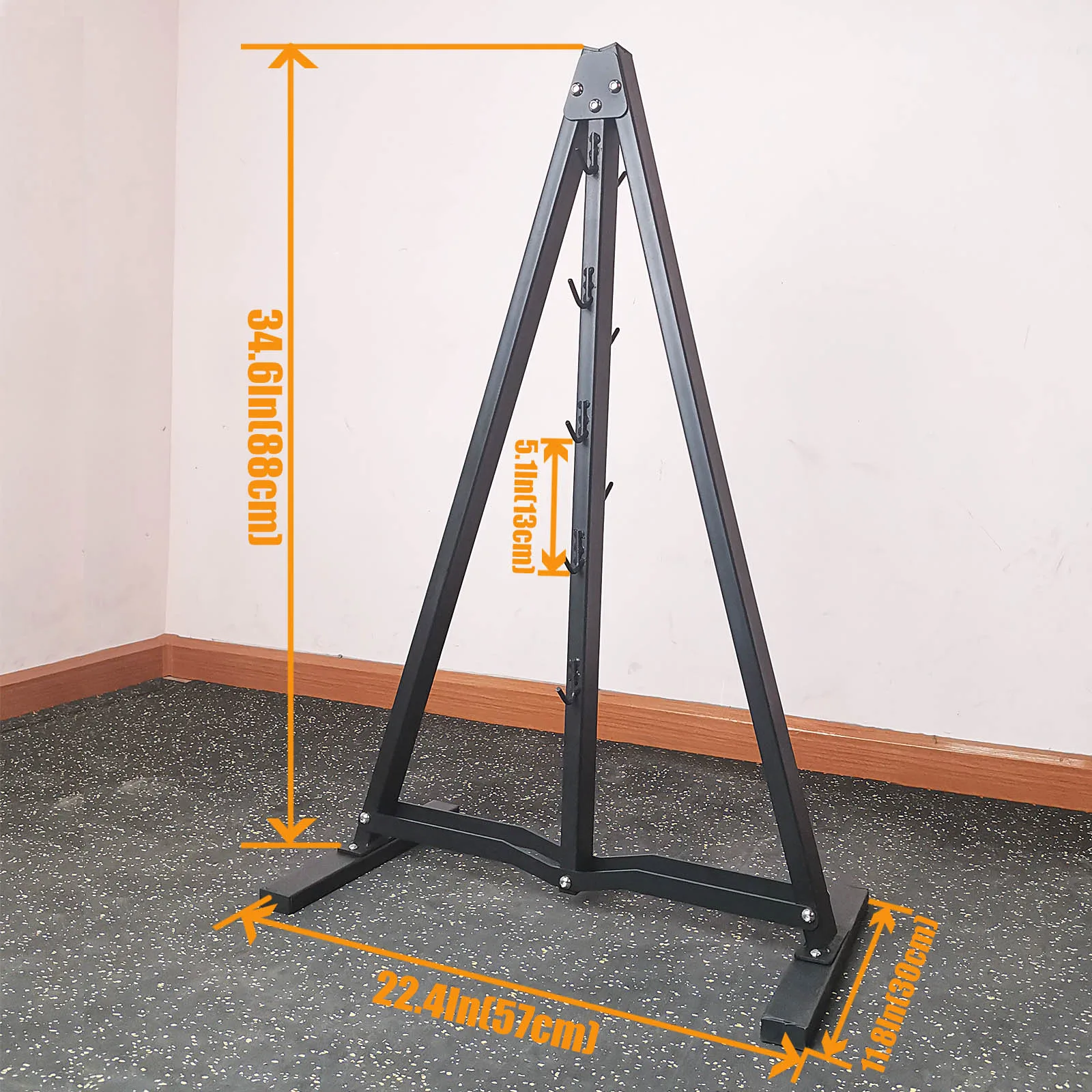 Gancho y estructura de acero
