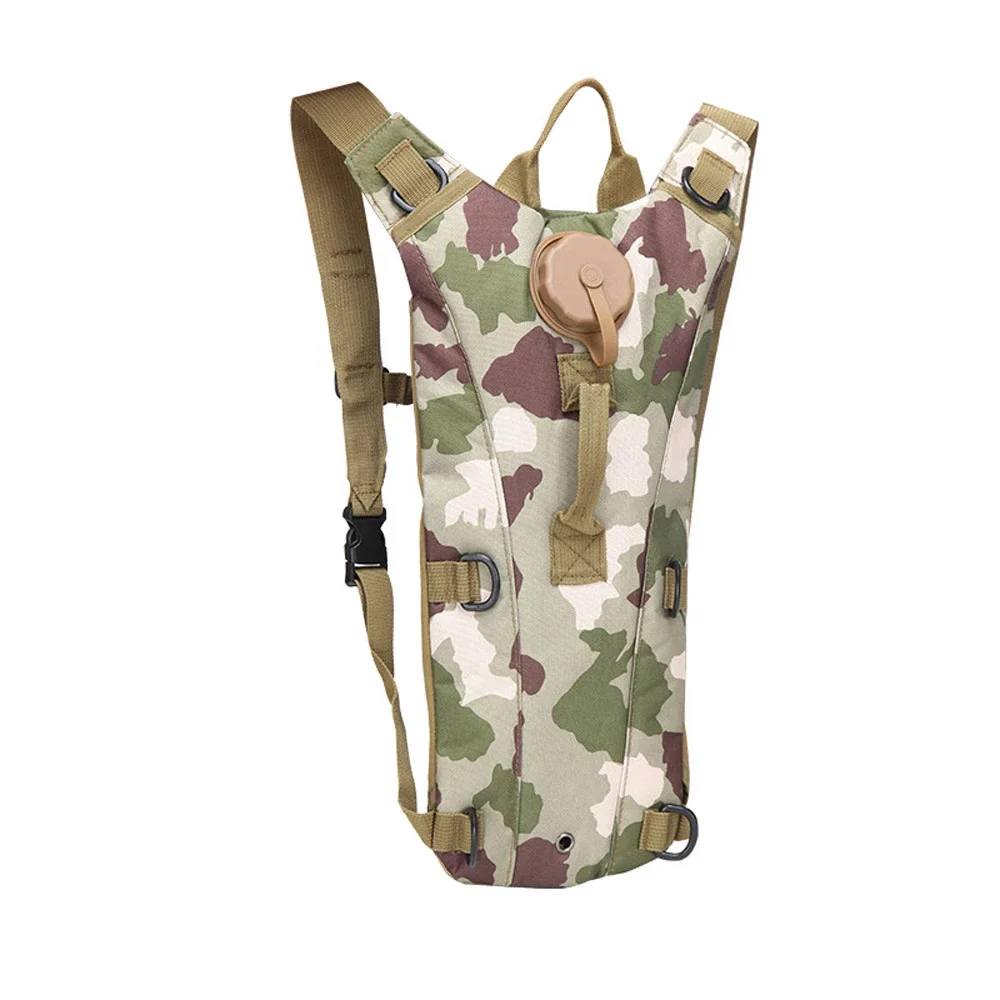 Mochila táctica de hidratación con bolsa de agua impermeable - imagen 4
