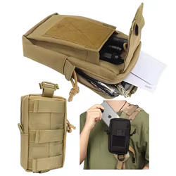 Bolsa táctica MOLLE multifuncional para cintura y exterior