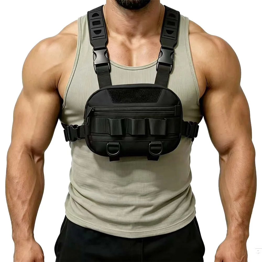 Lure bolsa táctica pecho camuflaje frontal riñonera para exteriores - imagen 4