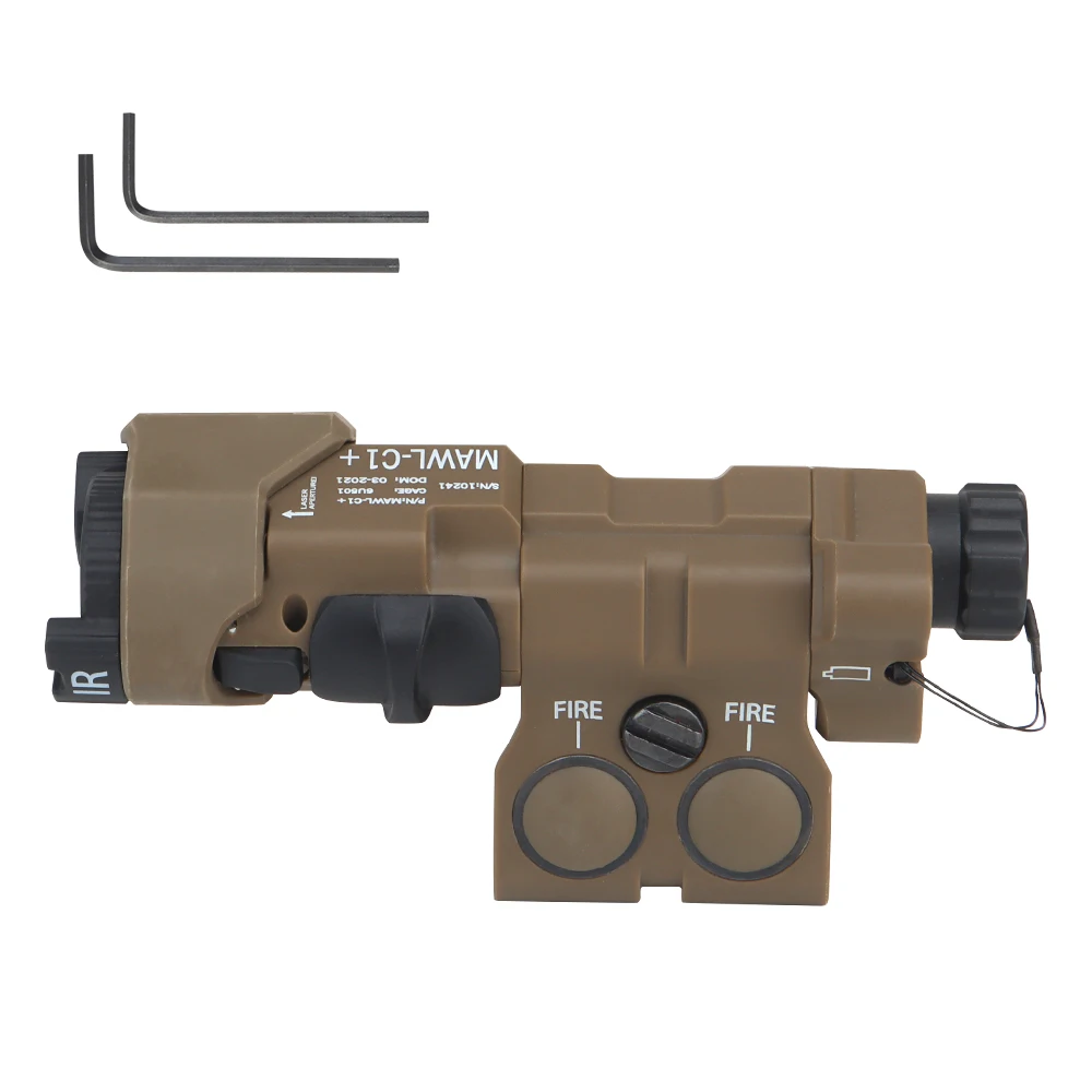 MAWL-C1 Batería táctica con funda impermeable para Airsoft - imagen 4
