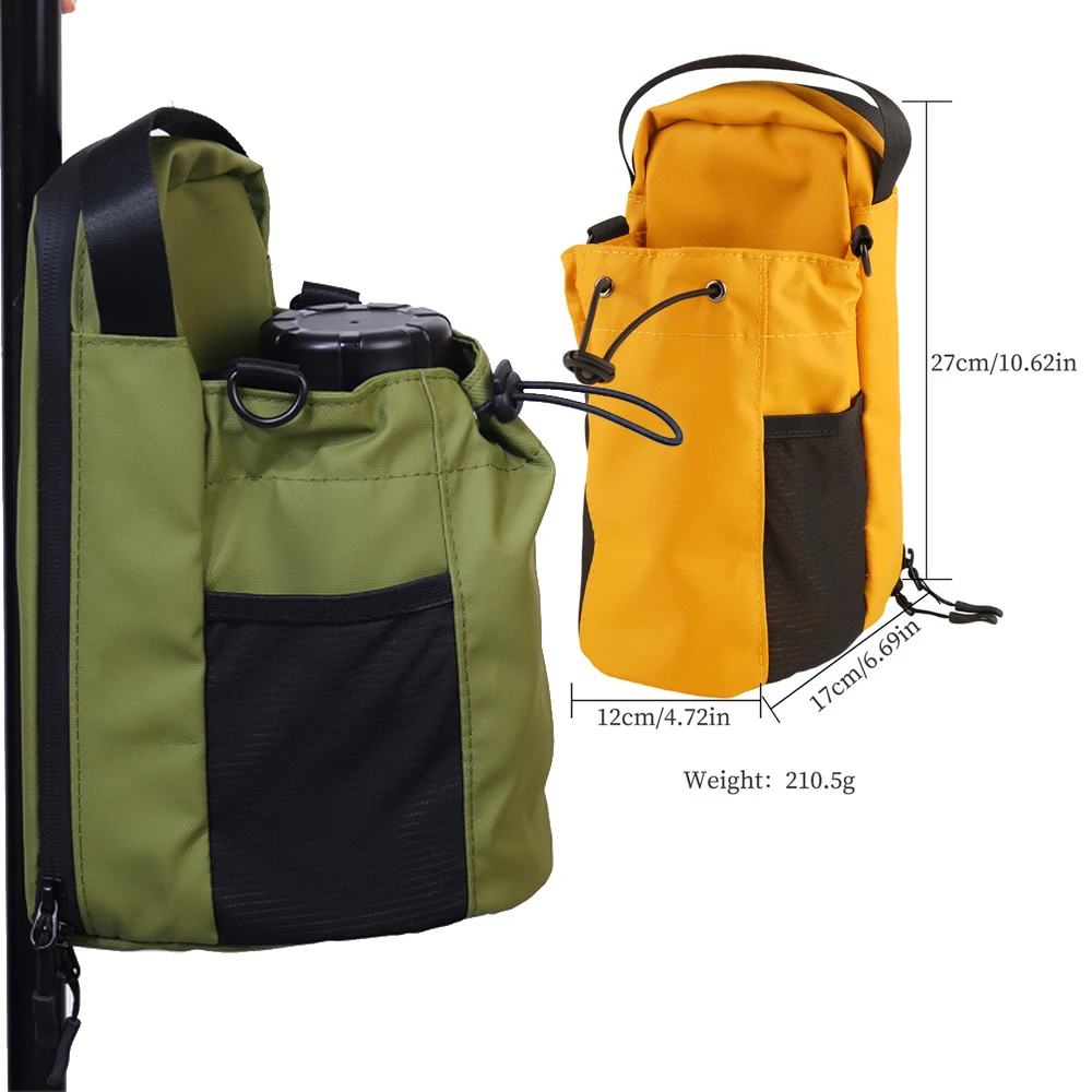 Bolsa bandolera táctica magnética para botella y entrenamiento
