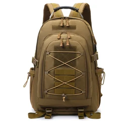Mochila táctica 1000D impermeable camuflaje carga USB al aire libre