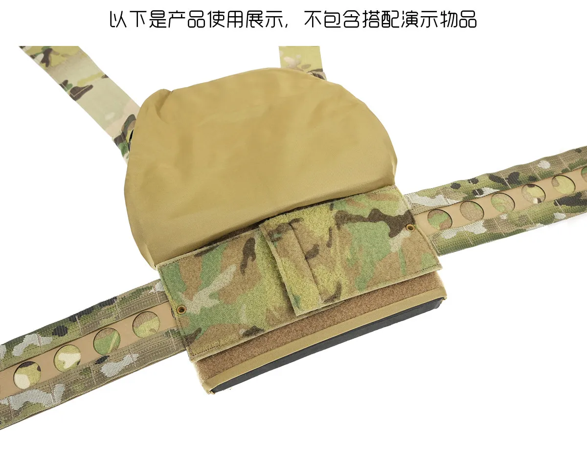 FCPC chaleco táctico airsoft con paneles laterales CURV y correas - imagen 2