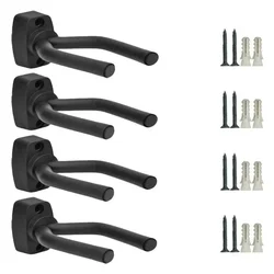 Soporte de pared para guitarra, tornillos y almohadillas goma celuloide