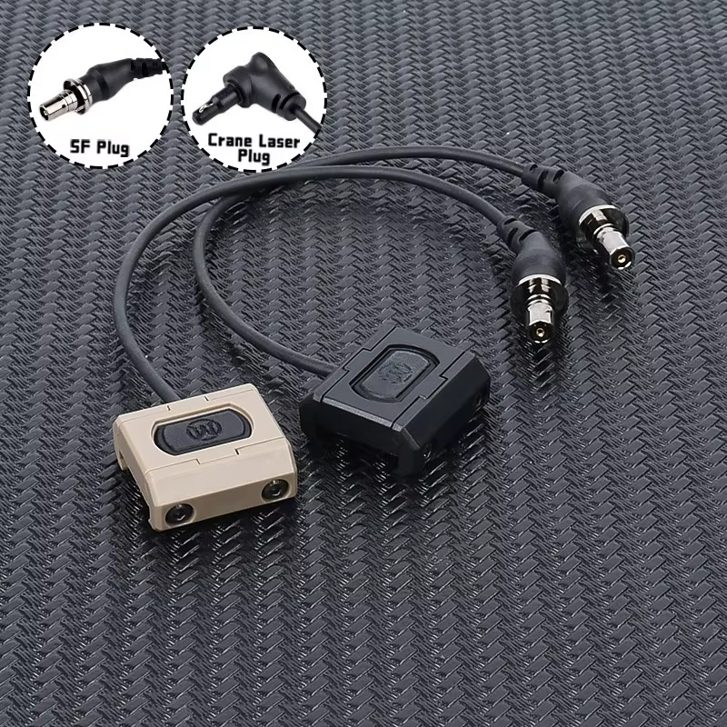 Modbutton SF Crane Laser – Interruptor de presión táctico rail Keymod/Picatinny/M-Lok - imagen 3