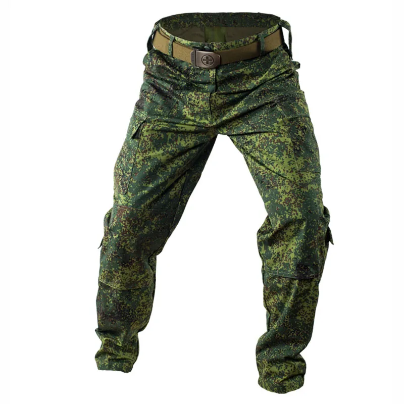 Pantalones tácticos EMR ripstop para hombre, asalto de campo