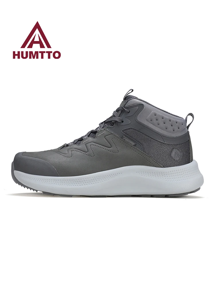 HUMTTO Botas de senderismo trekking piel vaca hombre transpirables - imagen 3