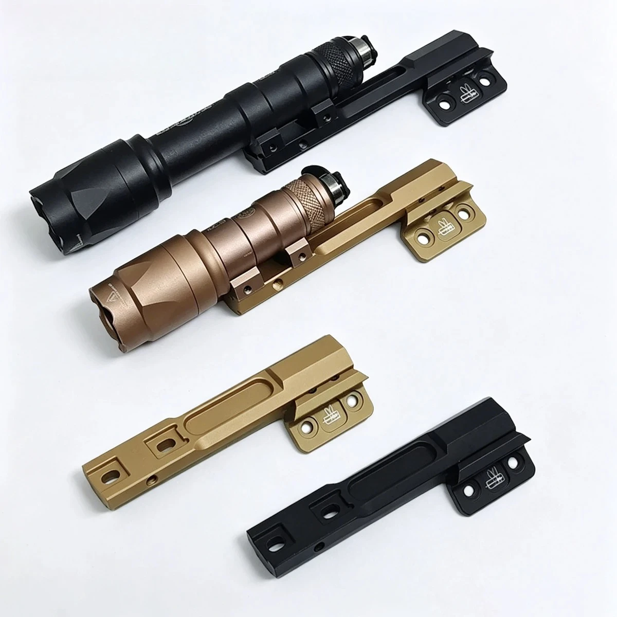 Soporte linterna Surefire M600B para carril Picatinny 20 mm KEYMOD - imagen 3
