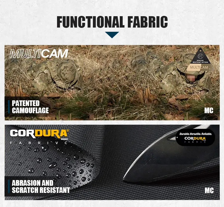Colores y diseño en configuración táctica