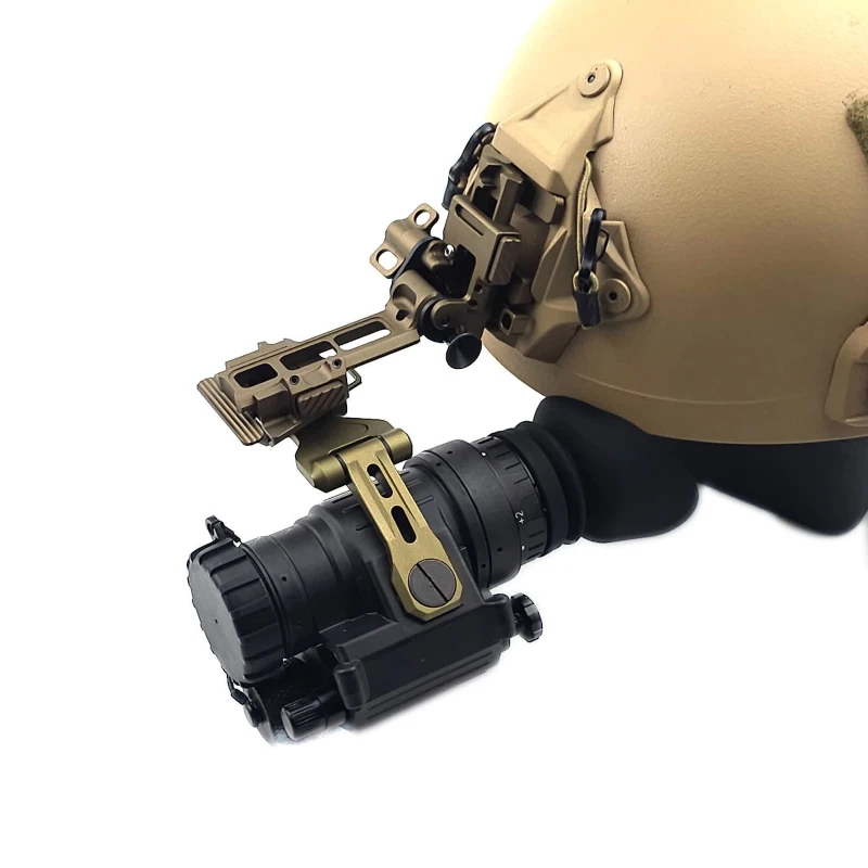 Soporte casco Alphaa perforado metálico ultraligero anodizado duro