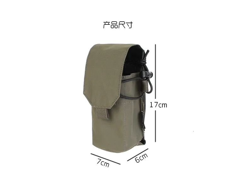Bolsa doble para cargador M4 en uso