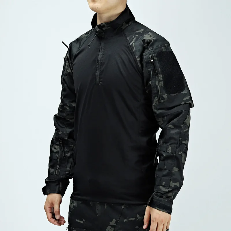 Camiseta de Combate G3 Camuflaje CP – Secado Rápido Táctica
