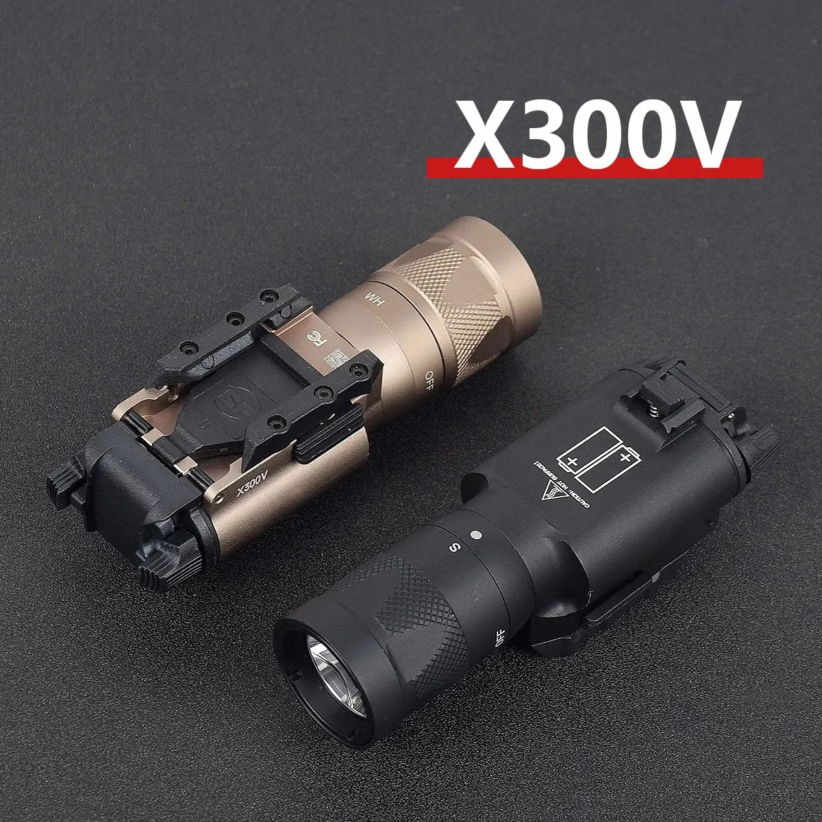 Surefire X300 luz táctica LED estroboscópica de metal Picatinny - imagen 2