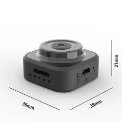 Cámara vigilancia WiFi con detección movimiento y batería recargable