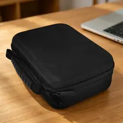 Estuche rígido concha para almacenamiento de cortapelos y accesorios