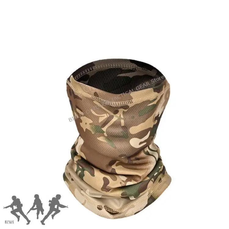 BISU3 Pañuelo táctico de malla cortavientos camuflaje tubular - imagen 4