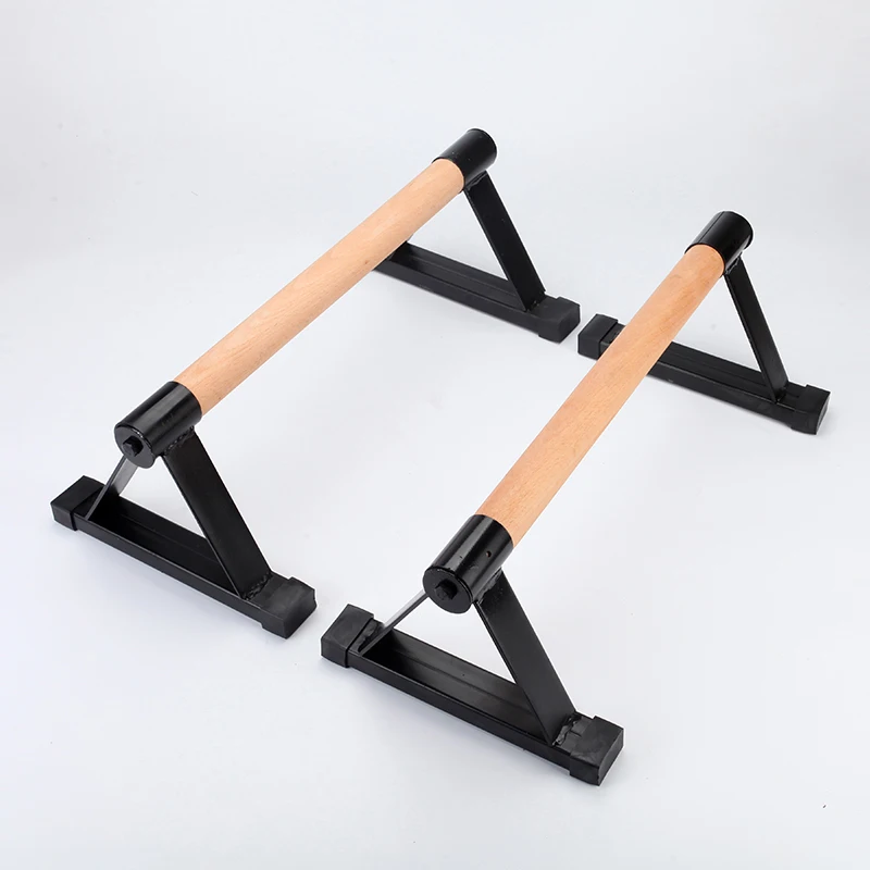 Soporte barra realce H madera ajustable antideslizante gimnasio casa - imagen 4