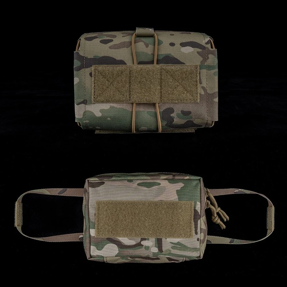 IFAK Molle despliegue rápido 2 piezas – Kit primeros auxilios táctico horizontal - imagen 2