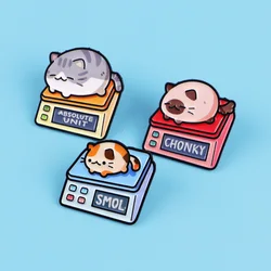 Pin esmaltado gato para solapa – Broche metálico decorativo