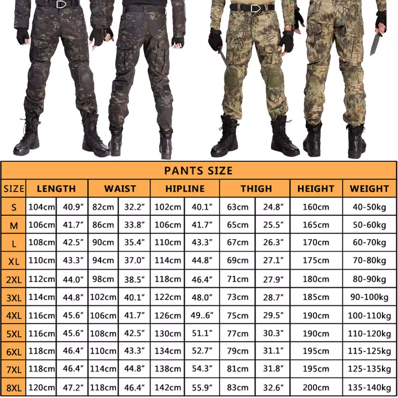 Pantalones tácticos EMR camuflaje ruso para combate y caza - imagen 2