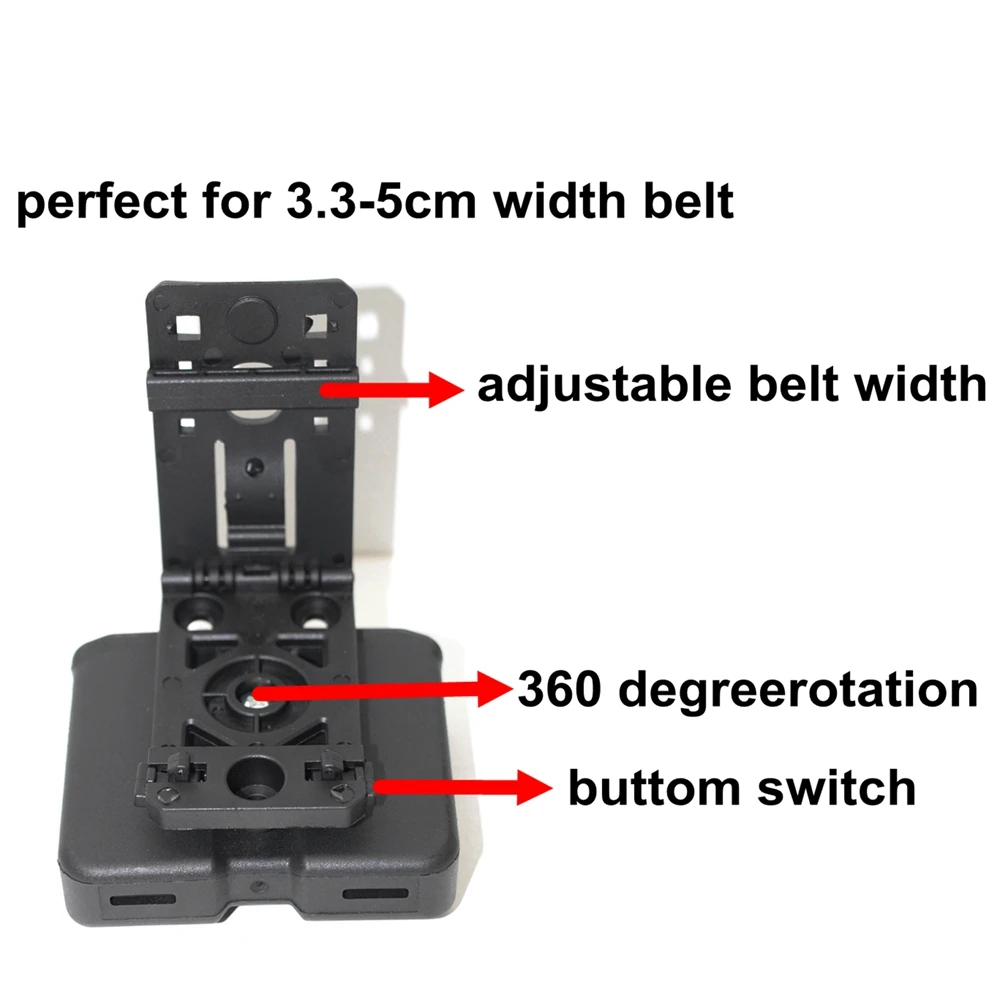 Porta cargadores táctico doble universal regulable MOLLE para 9 mm - imagen 2