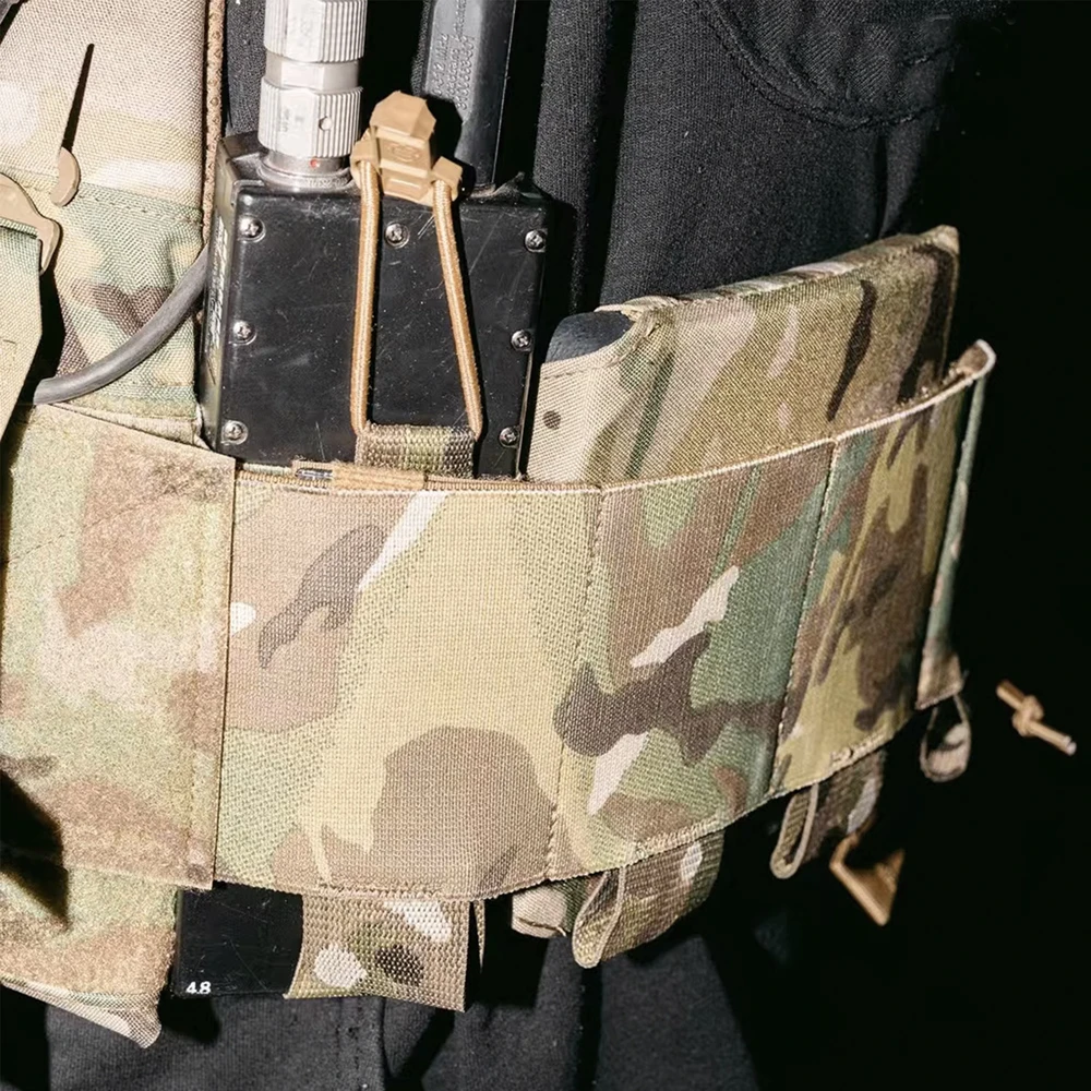 Kit completo de placa y bolsa lateral acoplada