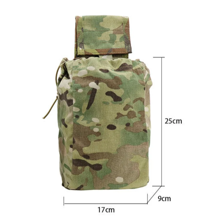Bolsa admin táctica plegable EDC nylon 500D multiusos