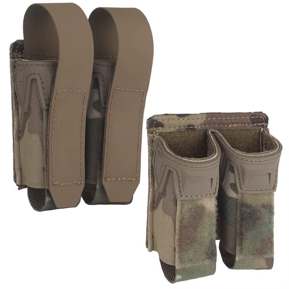 Bolsa cargadores MOLLE táctica para pistola 9mm