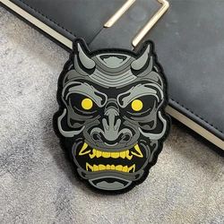 Parche velcro máscara samurai Hannya – Táctico militar