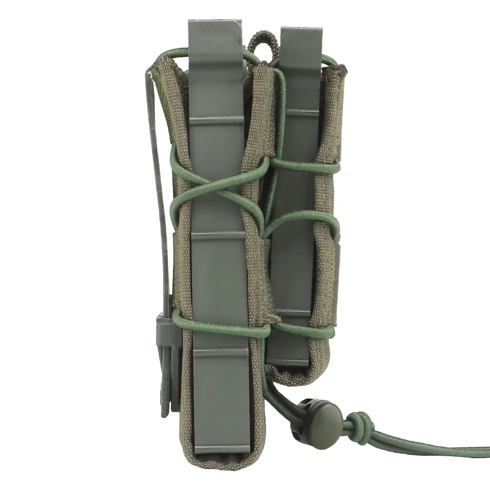 Bolsa para Cargadores MOLLE doble rifle y pistola para tiro