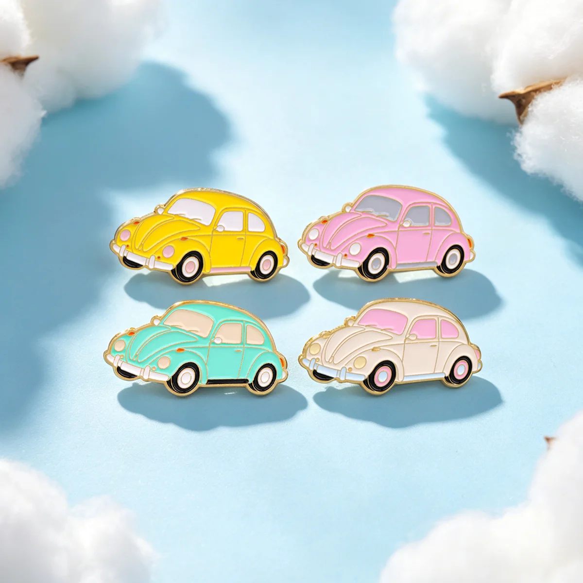 Broches de esmalte coche, pines metálicos para mochila y sombrero - imagen 5