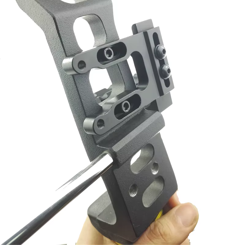 Soporte lámpara con rail Picatinny para arco compuesto y recurvo - imagen 4