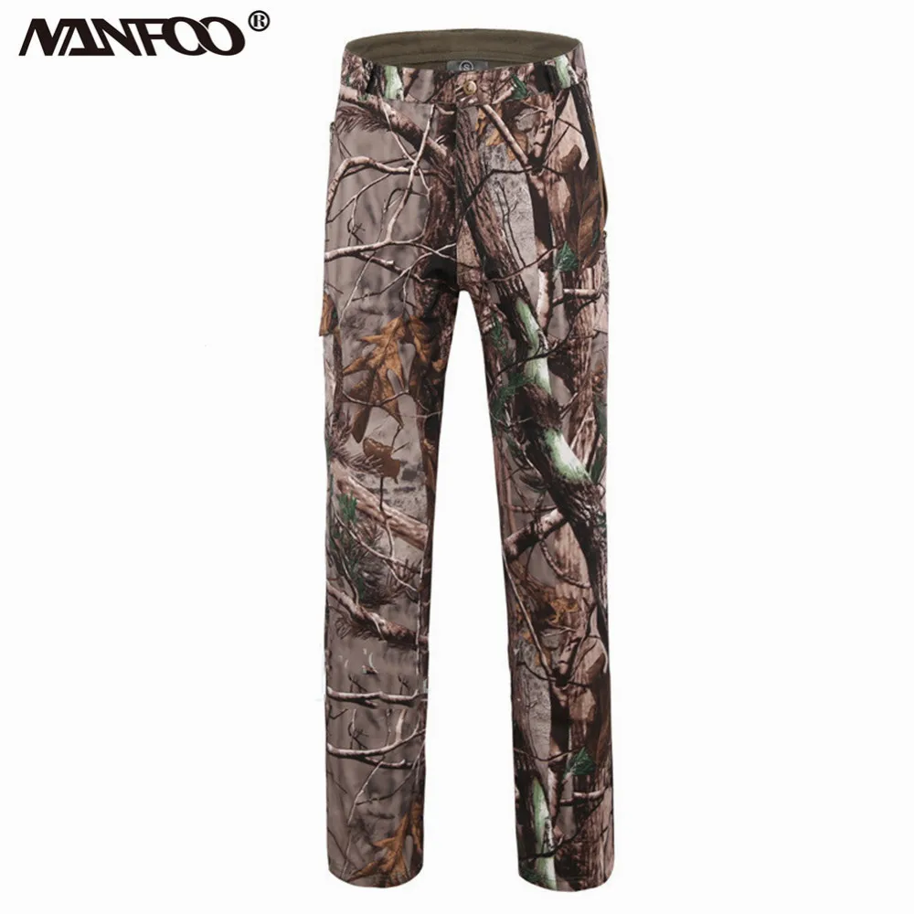 Pantalones tácticos impermeable softshell camouflage hombre - imagen 5