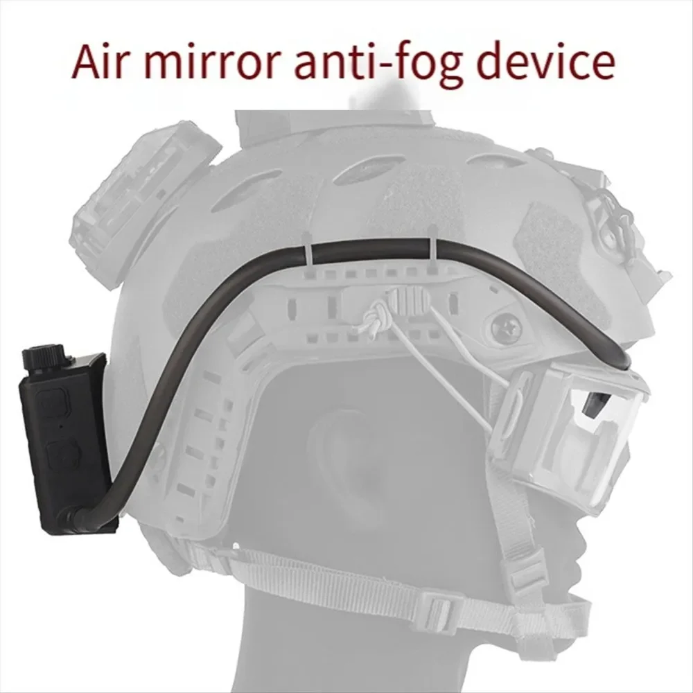 Gafas tácticas con ventilador antivaho antiempañamiento Airsoft - imagen 4