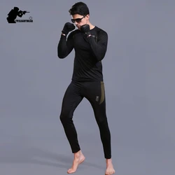 Ropa Interior Térmica para Hombre con Forro Polar y Secado Rápido