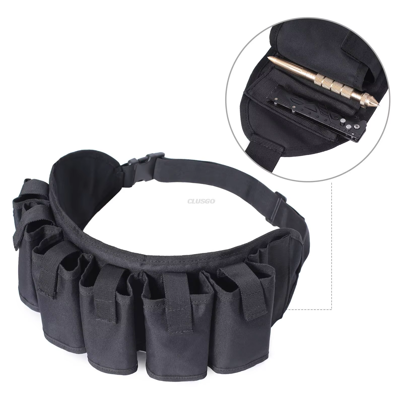 Riñonera porta botellas lista para viajar