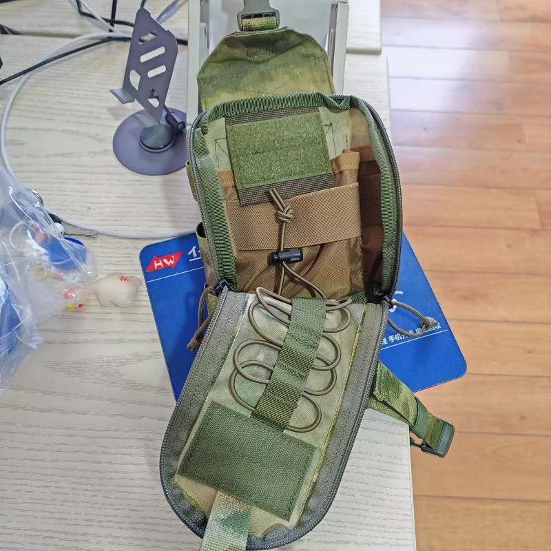 Bolsa médica táctica de nailon desmontable resistente para exteriores - imagen 5