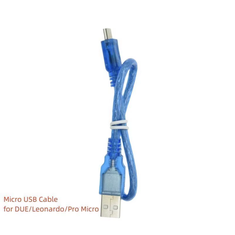 Cable USB 30cm para placas Arduino con triple conector