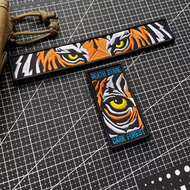 Detalle del emblema táctico