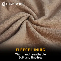 HAN WILD Chaqueta Softshell Táctica Winter Hombre – Abrigo Térmico Outdoor