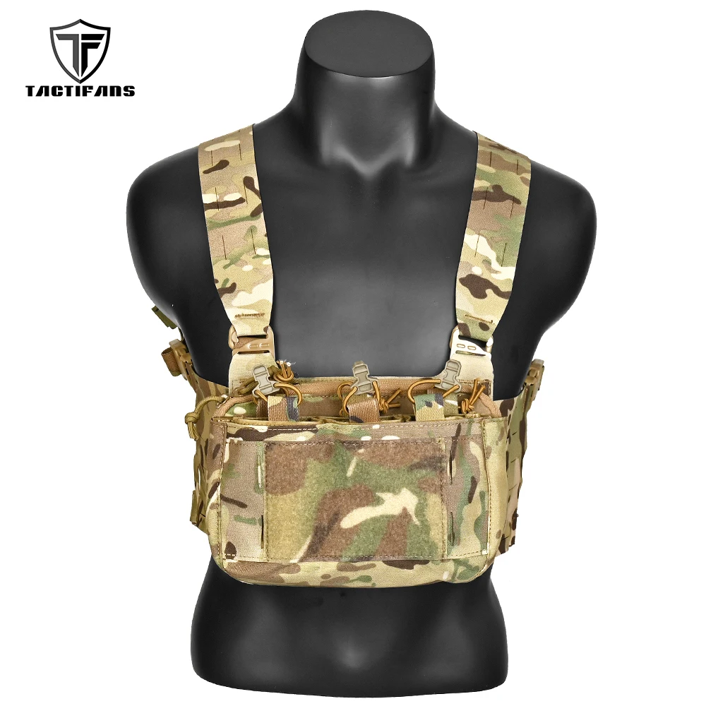 TACTIFANS Placa Modular Pecho MOLLE – Portaplacas Táctico - imagen 2