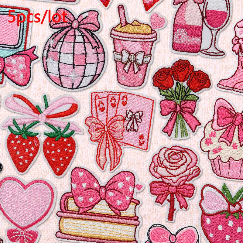 Parches termoadhesivos “Single Girl Club” para San Valentín