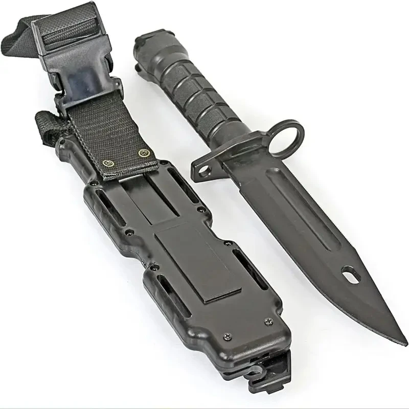 Cuchillo entrenamientoflexible de goma con funda – Artes marciales - imagen 3