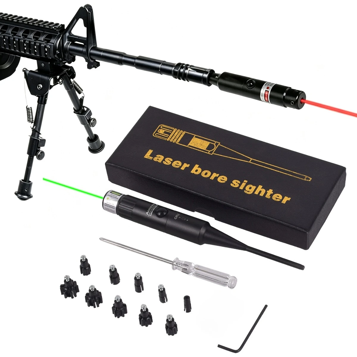 Colimador láser para rifle, calibres de .22 a .78 - imagen 3