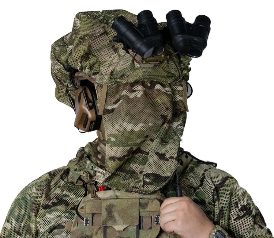 Visera táctica camuflaje baja visibilidad antirreflectante para casco - imagen 4