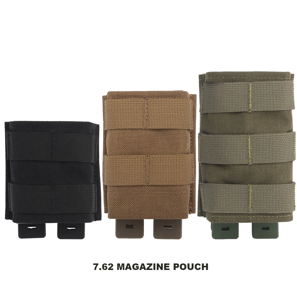 Bolsa táctica MOLLE para cargadores 7,62 con Clip de Inserción rápido - imagen 3