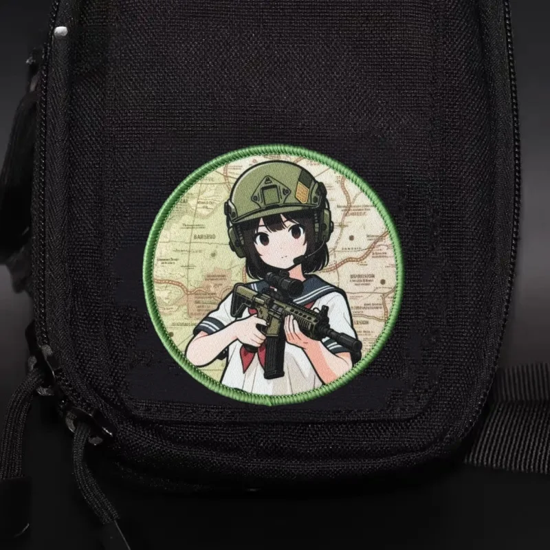 Parche táctico moral de gancho y bucle para mochila y brazalete - imagen 5