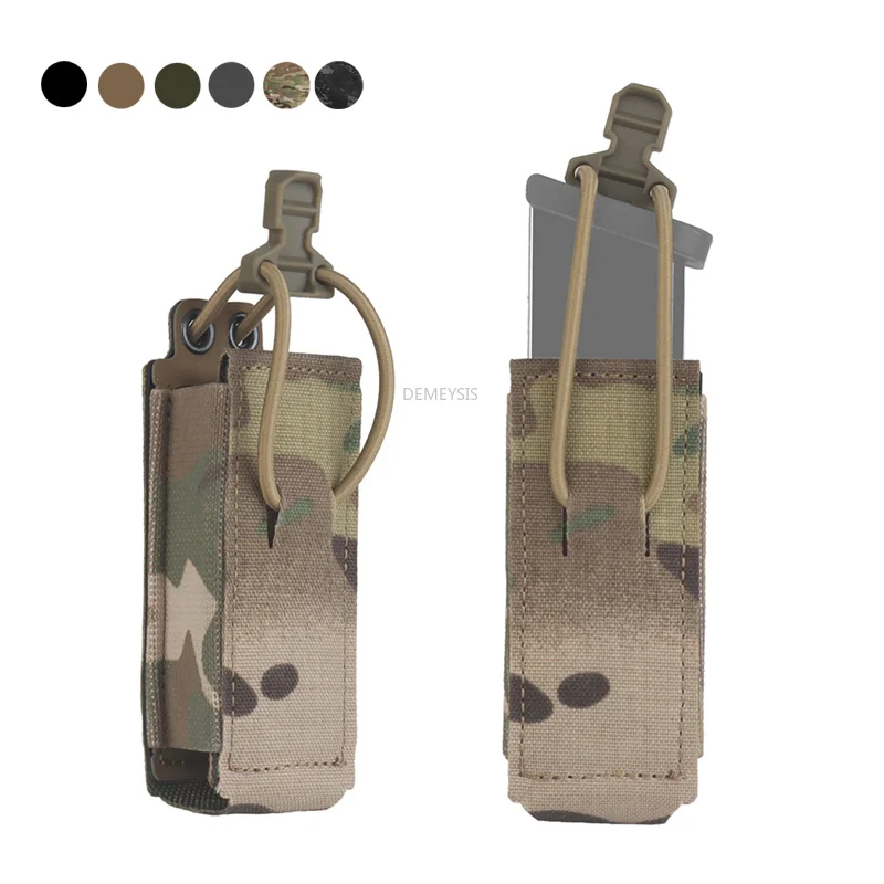 Portacargador táctico MOLLE de 9 mm con extracción rápida - imagen 3