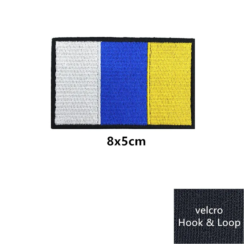 Aplicación de parche con velcro